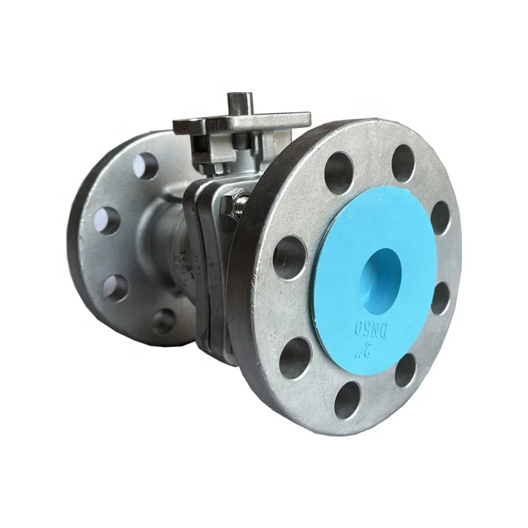 High pressure 2PC API WCB flange ball valve 150LB ball valve