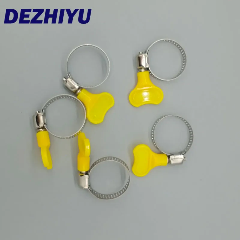 Worm Gear Stainless Steel Hose Clamp with Handle