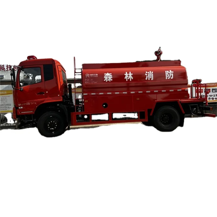New and Used Firefighter Rescue Pumper Truck Diesel Fuel Manual Transmission 4x2 Drive Wheel with Aerial and Rescue Features