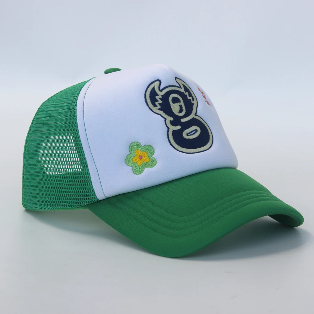 Индивидуальная Люминесцентная вышитая шляпа грузовика, светоотражающая Кепка грузовика 3 м