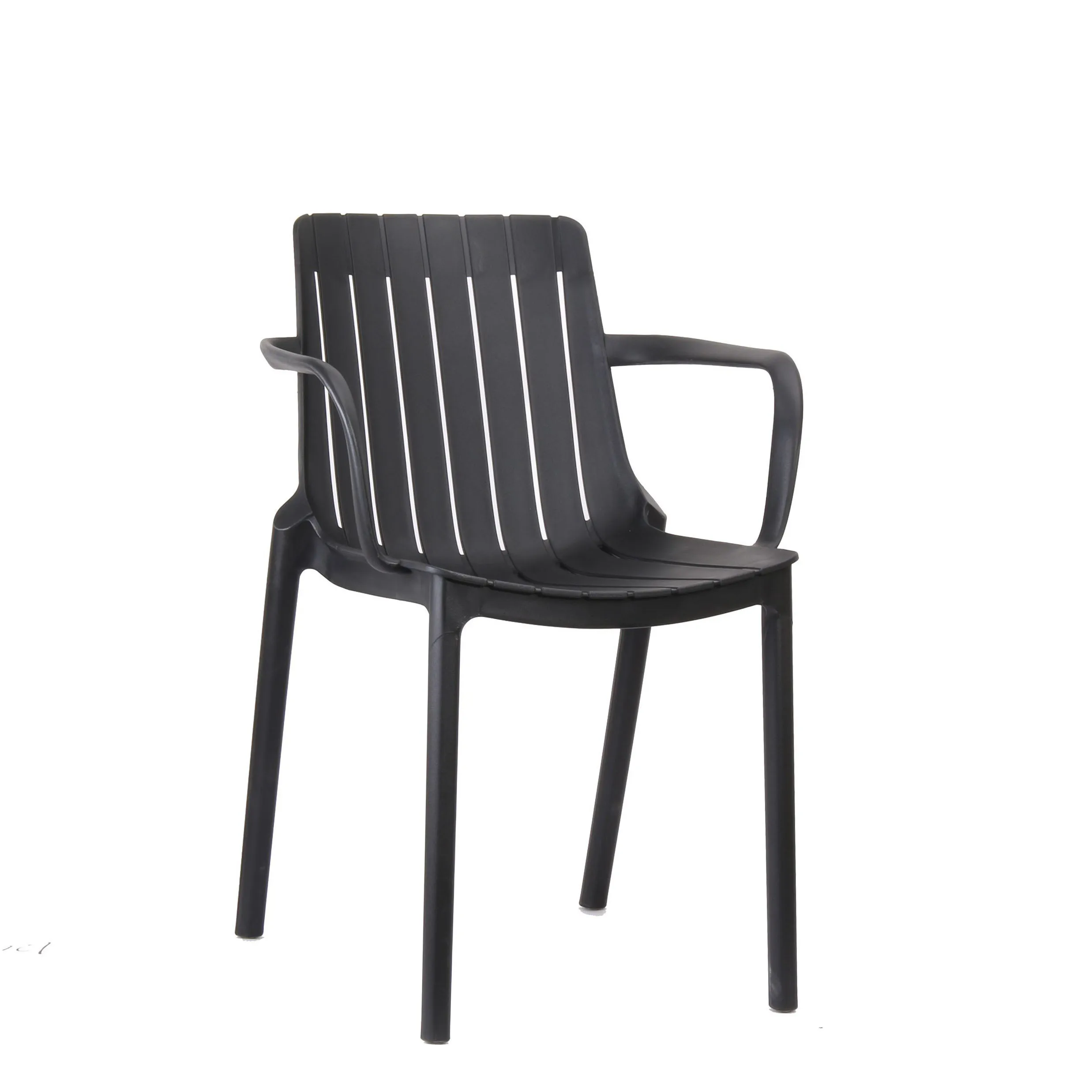 Black Plastic Restaurant Chair Dining Coffee Modern Pp Dinning Chairs Wholesale Furniture White Designs 6
