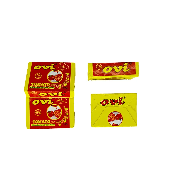 QWOK HALAL Food 10g Chicken Flavor Spice Cube Stock Cube Mixed Condiments All in one with Good Price Cube de bouillon de poulet