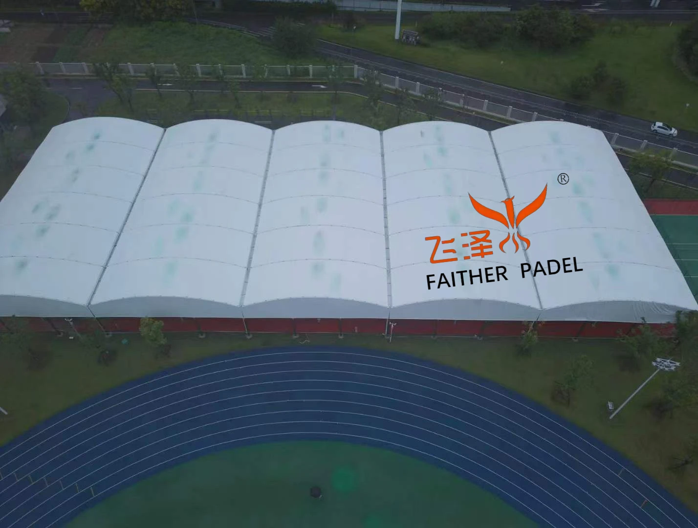 Classic Long-lasting Anti-corrosion Padel Courts Cover Paddle Tennis Tent to Tennis Clubs and Sports Clubs