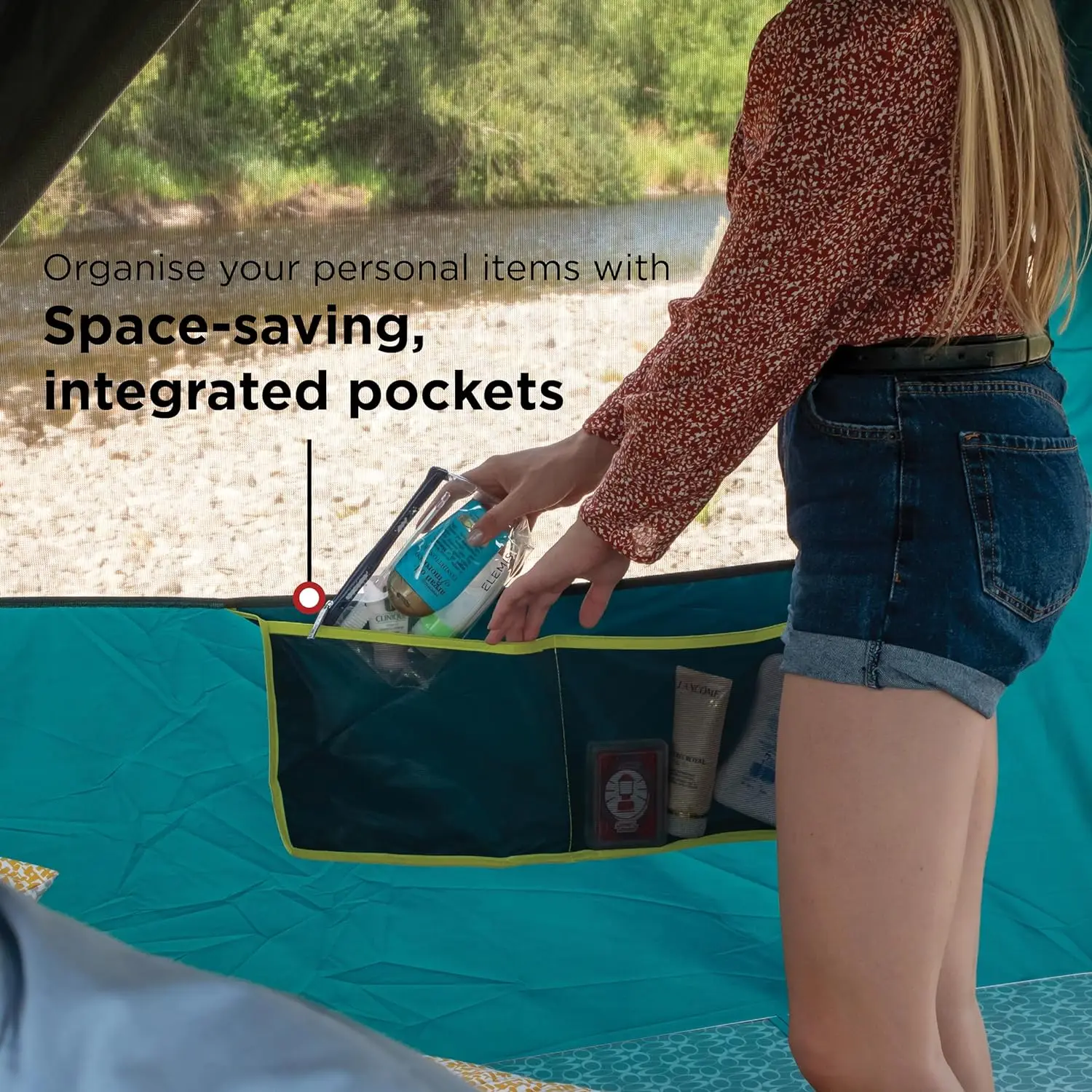 Stable Steel Pole Construction 6 Man Festival Dome Tents Waterproof 6 Person Family Camping Tent with 360 Panoramic View