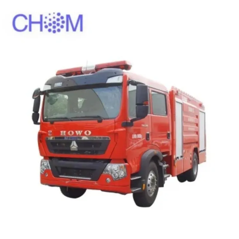 Official rescue fire truck SG80f2 brand new water tank fire truck