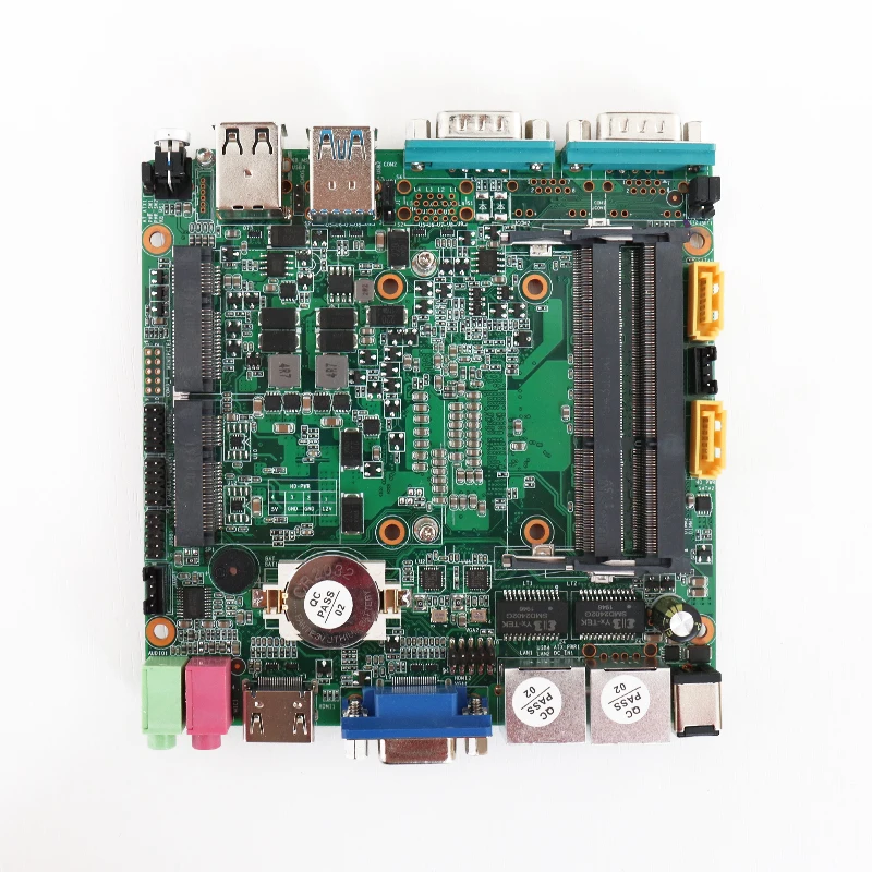  Безвентиляторный X86 ПК i5 4200U с 2 lan 2com i3 5005U для мини-ПК Linux RS485