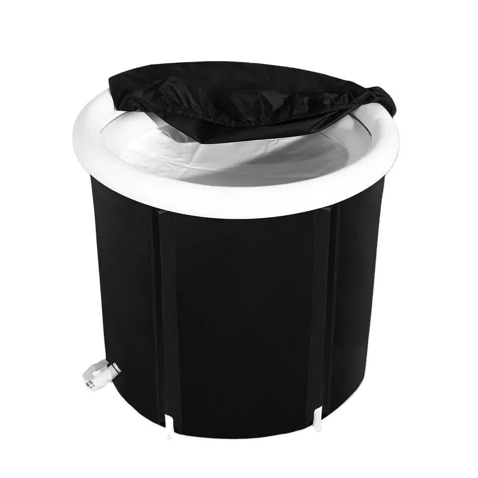 SMCN Drop Stitch Material Ice Plunge Tub Manufacturer Best Quality Recovery Body Cold Plunge Ice Bath With Chiller