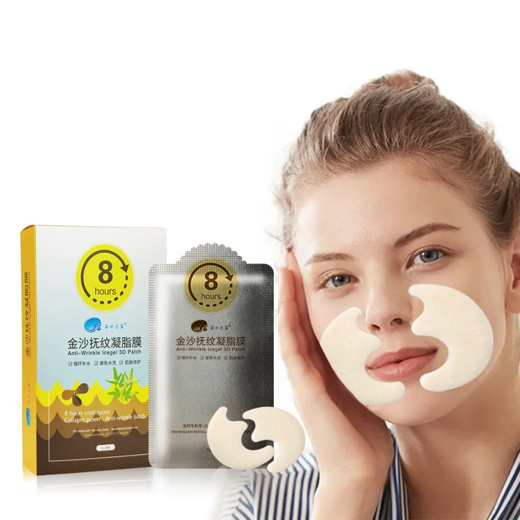 Wholesale in Korea Nasolabial Folds Patch Reduce Fine Lines Moisturizing Anti-aging Smile Line Patches