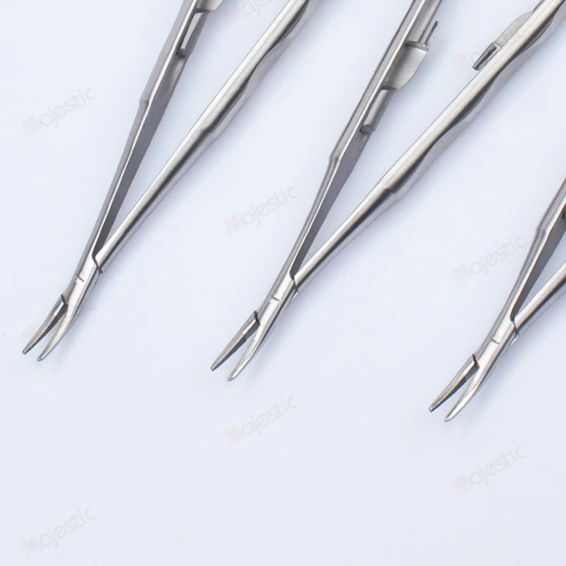 Хирургическое оборудование Стоматологические инструменты Ce нержавеющая сталь микро иглы держатель зубные щипцы