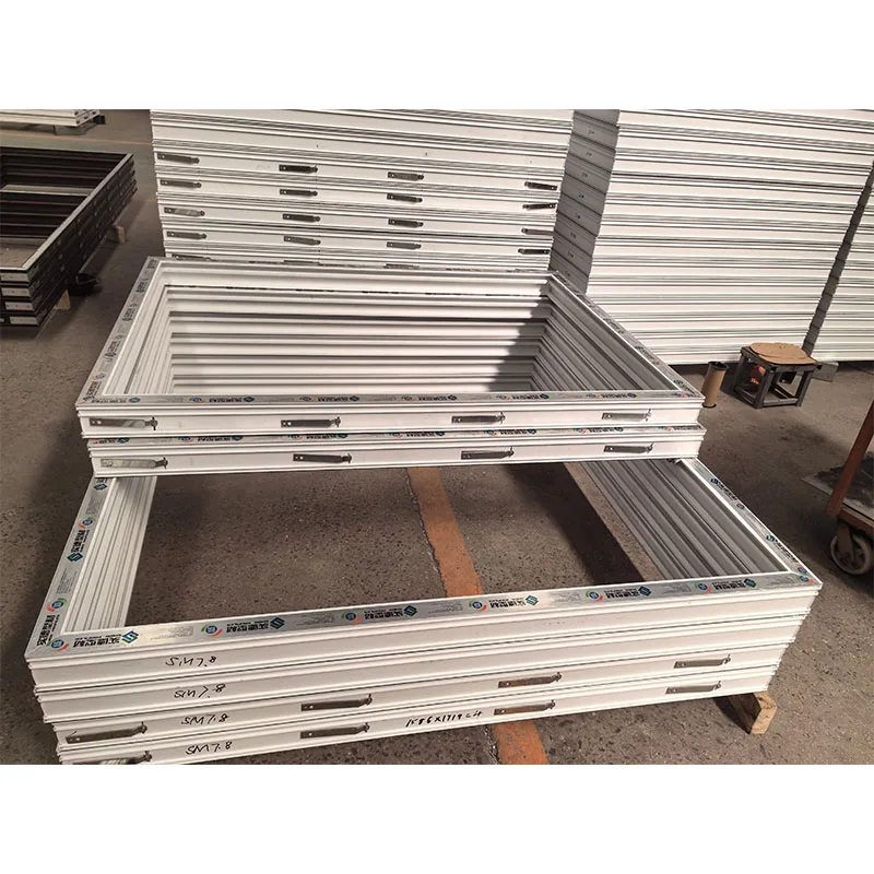 Manufacturer customization Modern for Hotel Use PVC Casement Windows Impact Windows with Plastic Frame