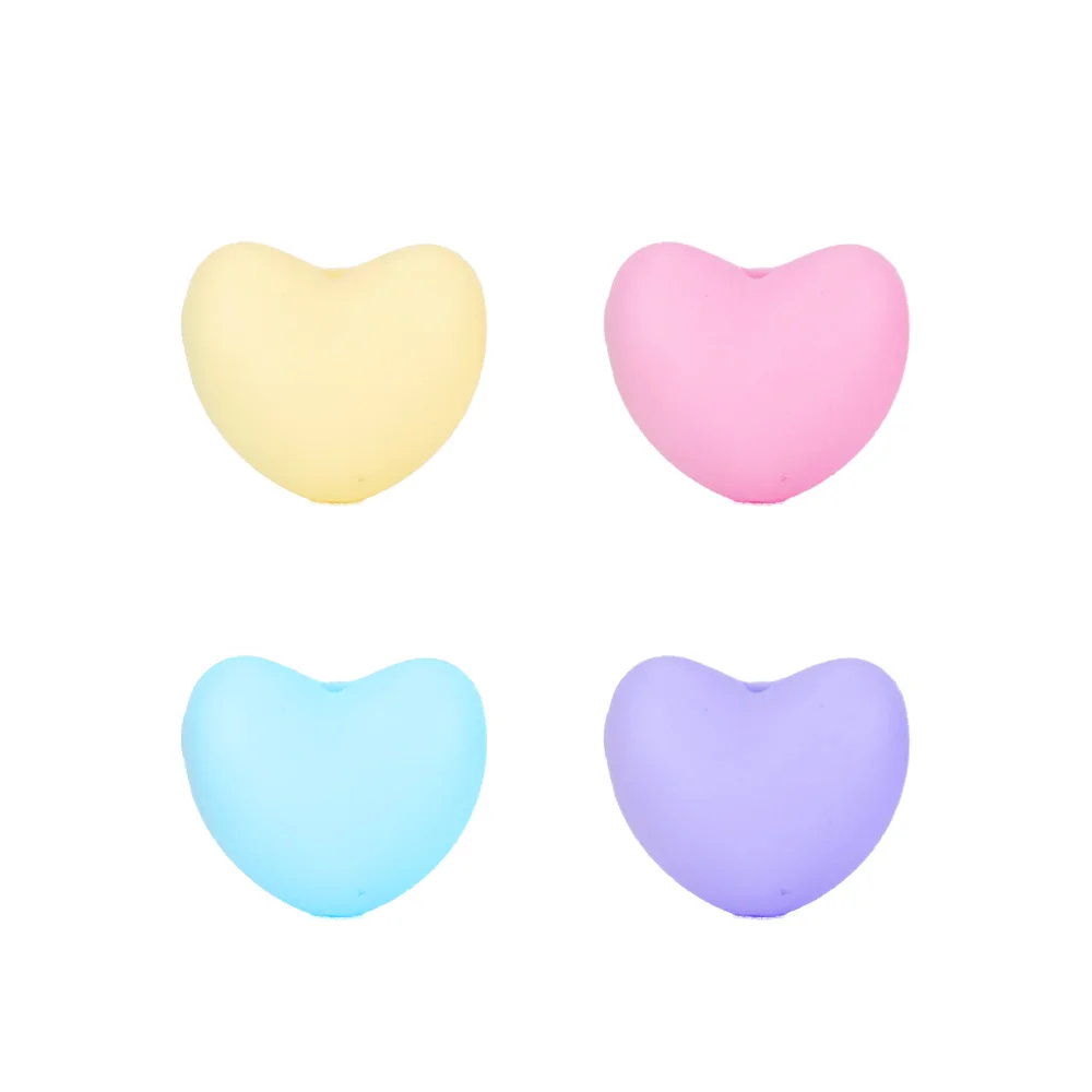 BPA free baby  silicone teething beads for jewelry