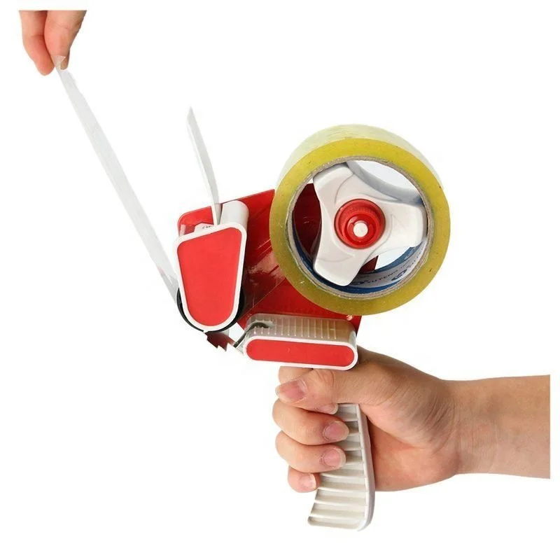 
Hot sale 2% discount promotion 2 Inch Portable Packaging Sealing Cutter Packing Tape Gun Handle Dispenser bopp tape dispenser 
