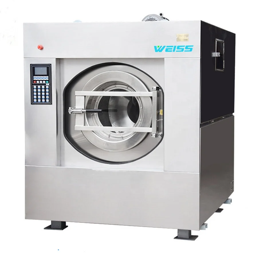 Commercial industrial 50kg 100kg manual and automatic operated laundry washing machine