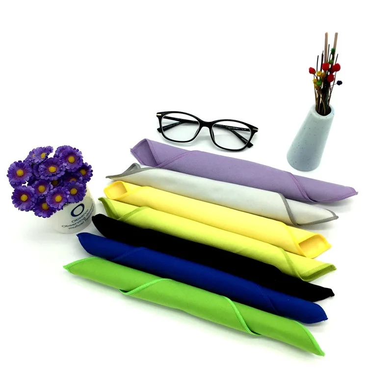 Factory direct glasses bag professional glasses cloth can be customized screen lens cleaning cloth