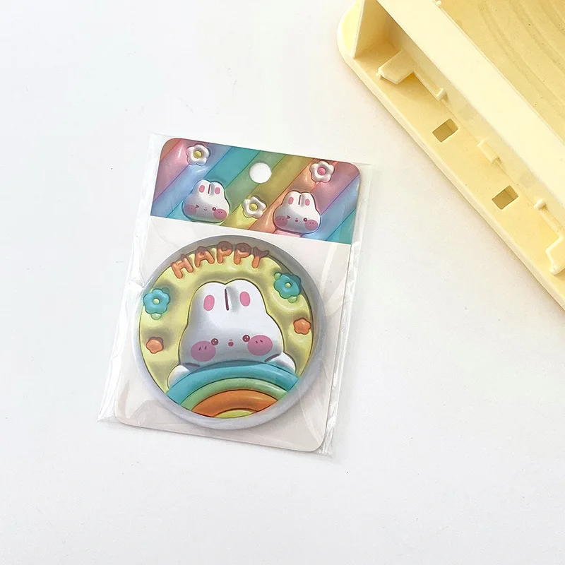 ZONZHU Customize Portable Mirror10 Cartoon Small Round Mirror Pocket Different Design Diameter of 7cm