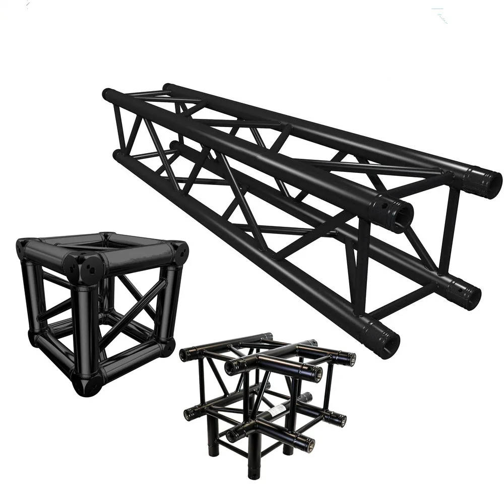Truss for hanging speakers led screen wall ground support truss led screen wall ground support truss