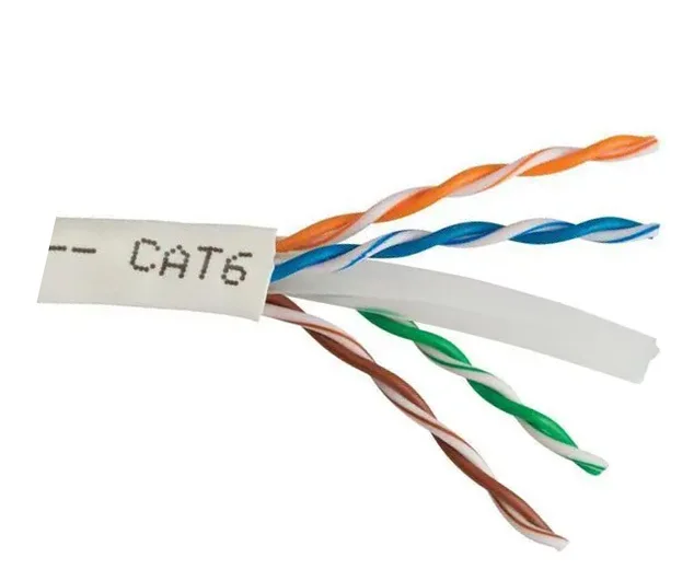 Utp CAT6 кабель lan cat 6 сетевой pvc 23 awg 26awg 1000 Мбит/с