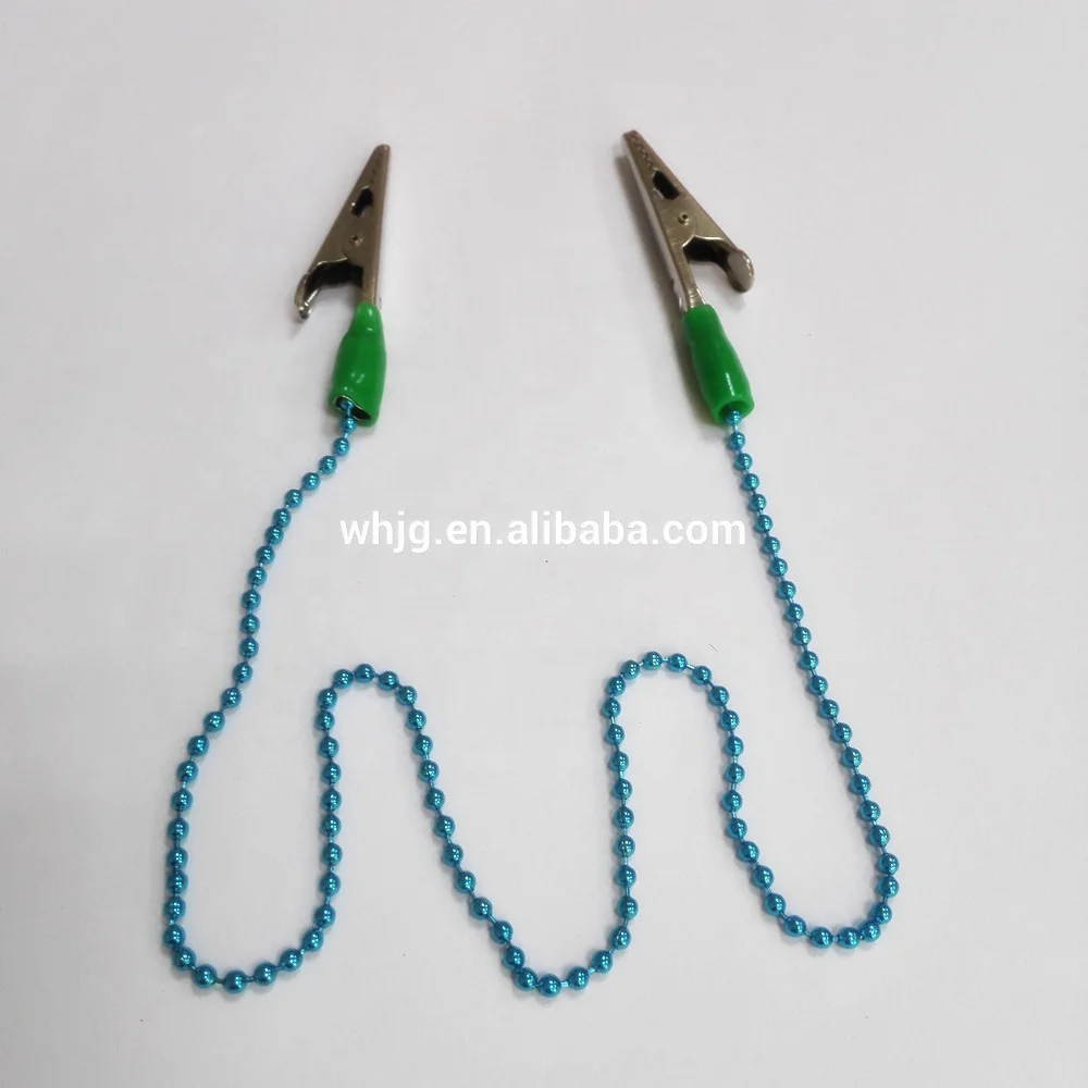 Красочный металлический держатель для стоматологических салфеток гибкая шаровая цепочка нагрудник зажимы типа крокодил