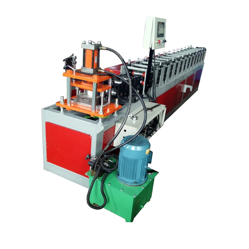 
high quality low price steel shutter door roll forming machine 