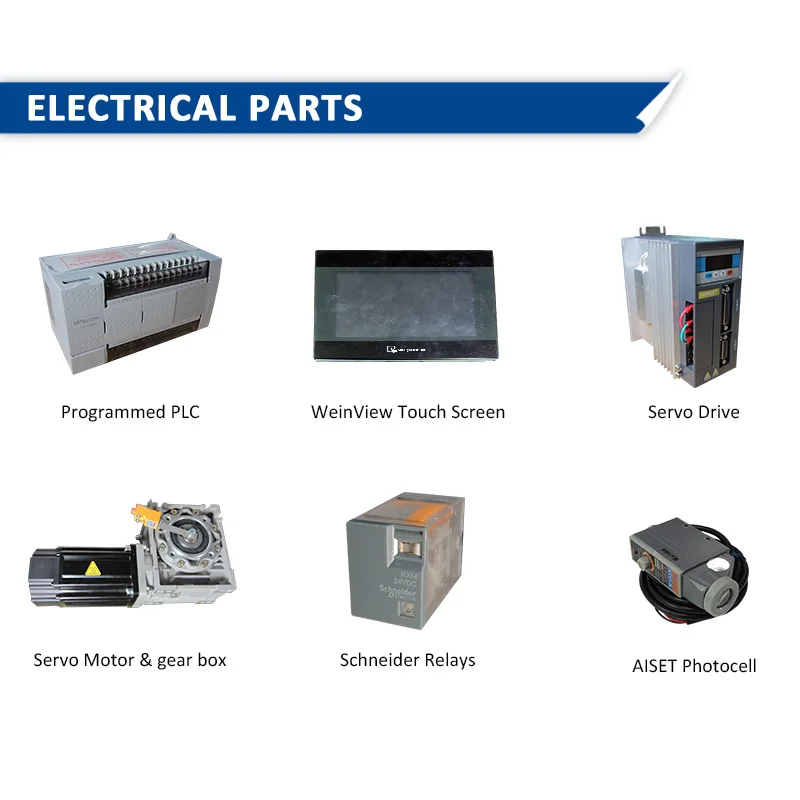 China mini horizontal servo flow pack machine for medical n95 face mask single piece