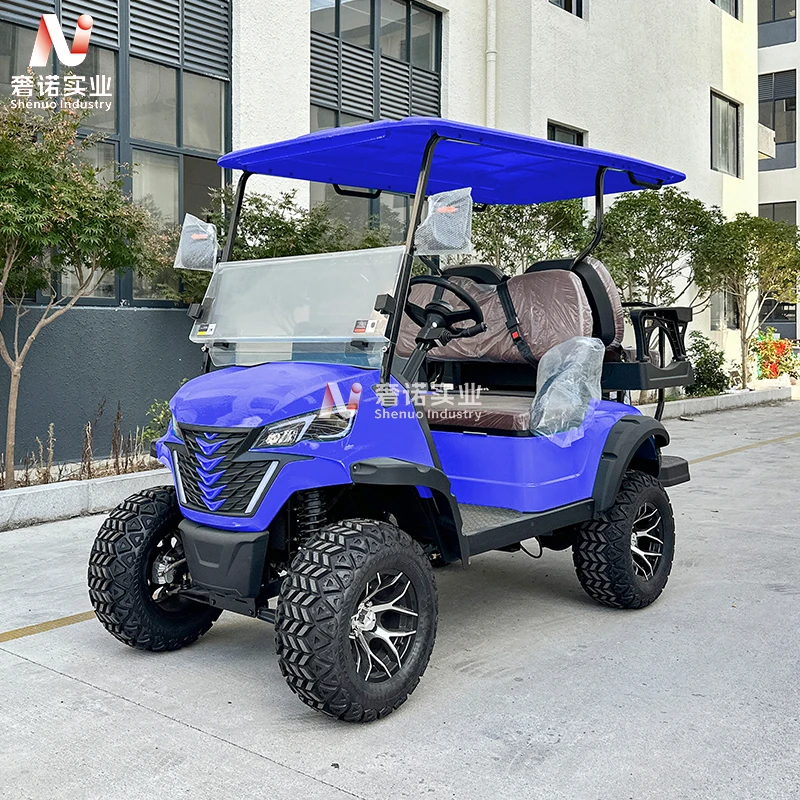 Factory Supply 2/4/6 Seat China mini gasoline golf cart small petrol golf car