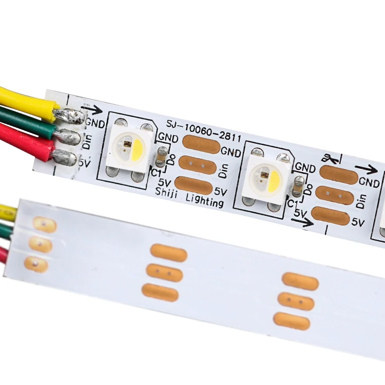 5V SK6812 60Leds RGBW Magic Pixel LED Tape Full Color Changing Addressable Digital Led Strip Light