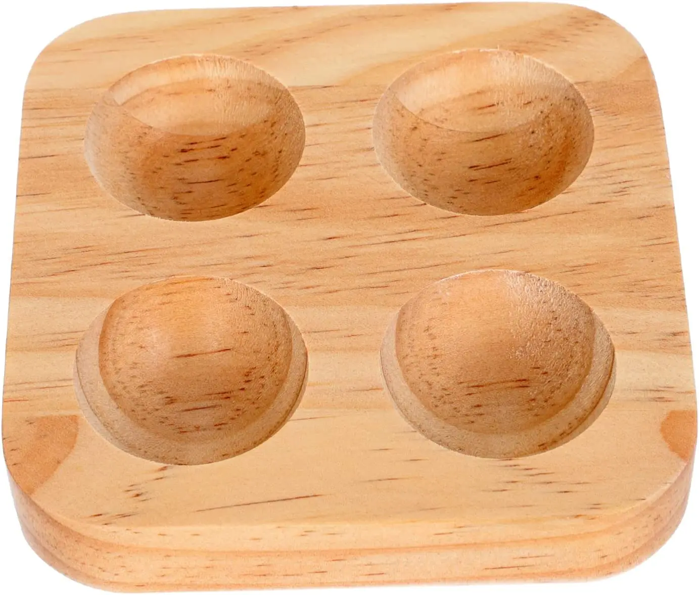 Pine wood Handmade Egg Tray 12 Eggs Usable in Kitchen Refrigerator  for Store and Display Chicken Eggs