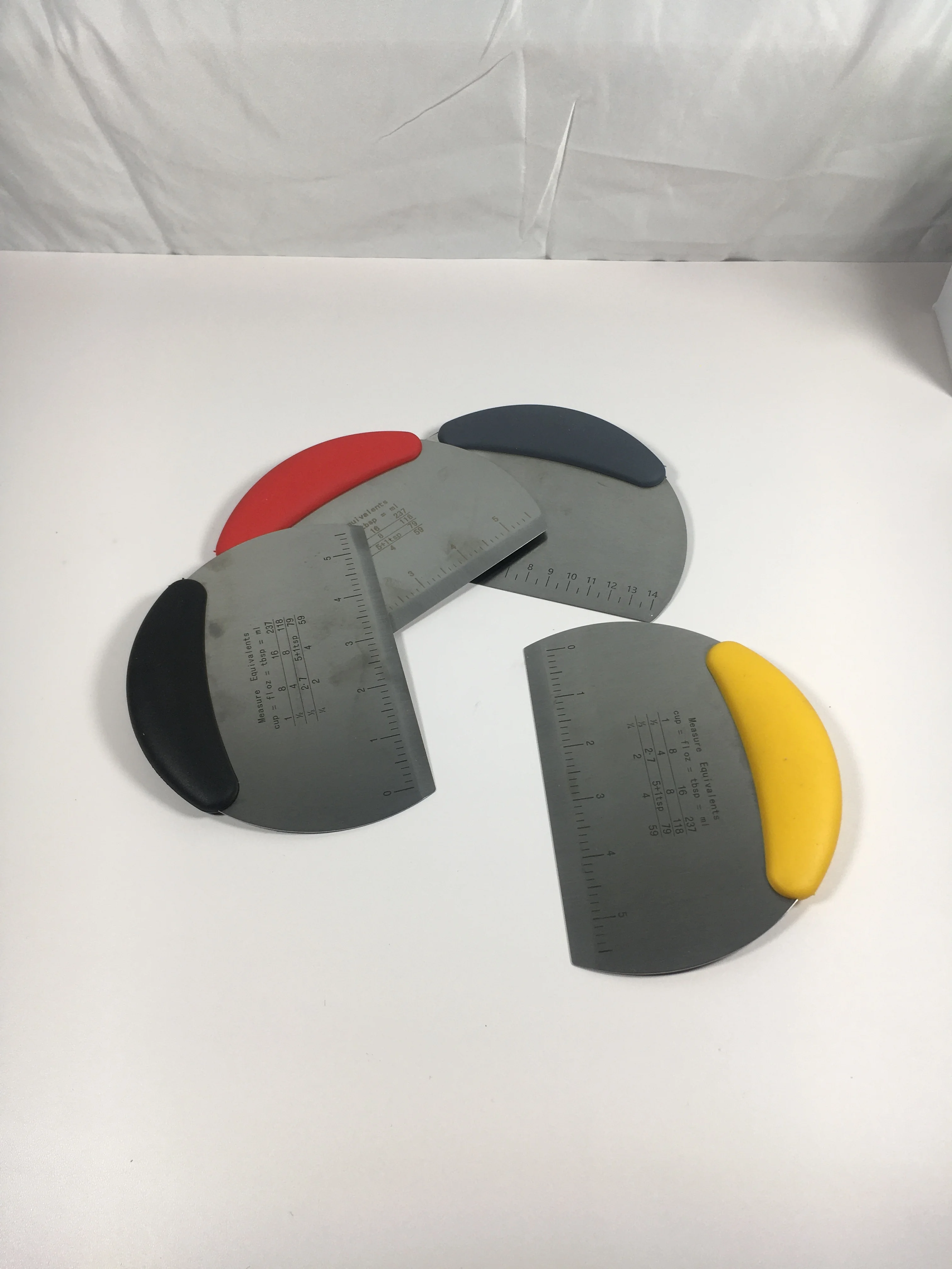 Multipurpose Stainless Steel Dough Scraper for Baking