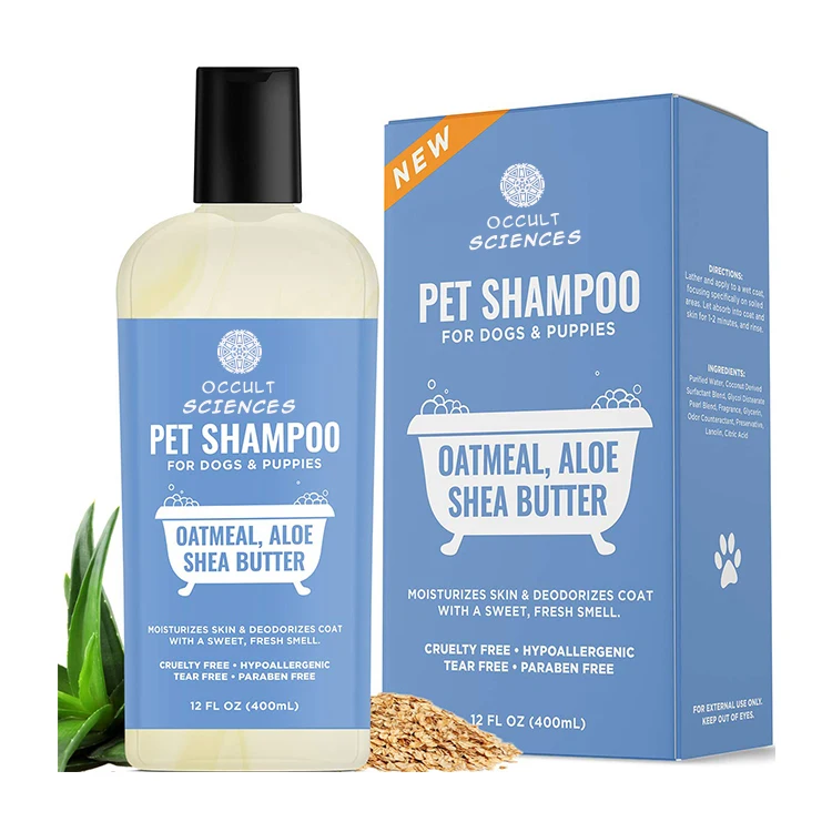 Organic Natural Pet Grooming Shampoo Conditioner for Dogs and Cat Care Private Label