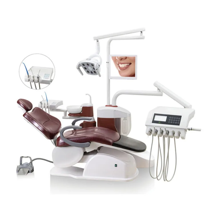 Integral other dental equipments induction LED lamp oral therapy left handed dental chair full set dental chair set