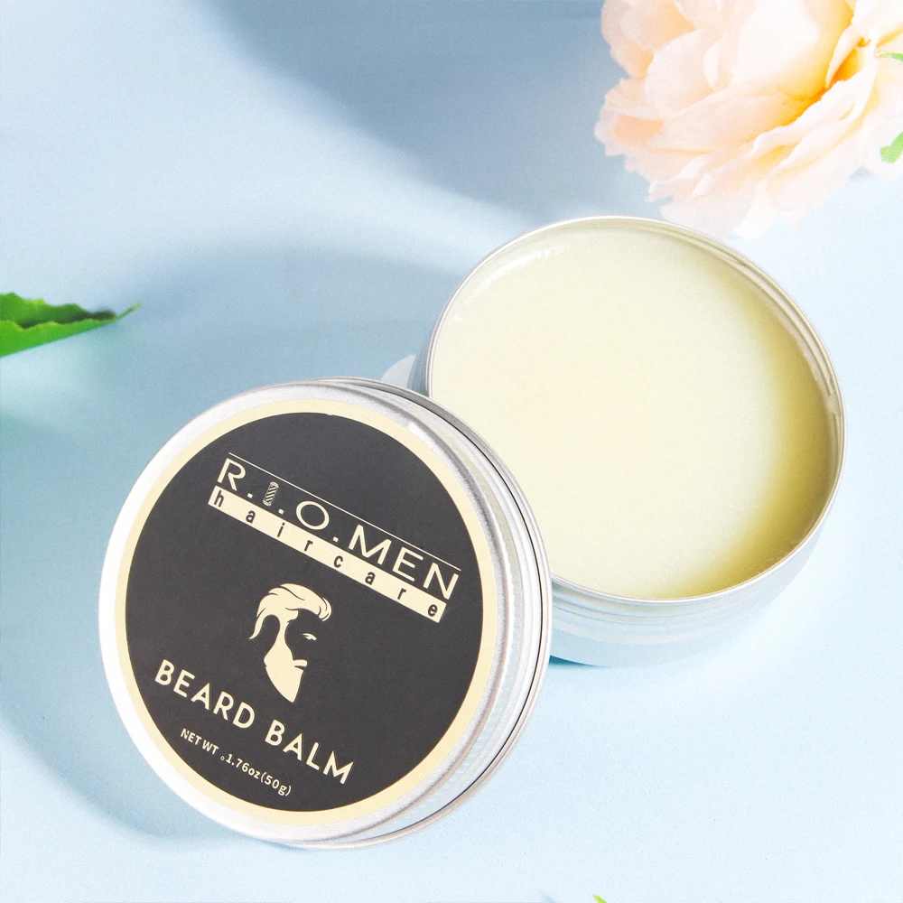  Private Label Custom OEM Dropshipping Natural Organic Vegan Men Gift Set Beard Growth Oil And Balm