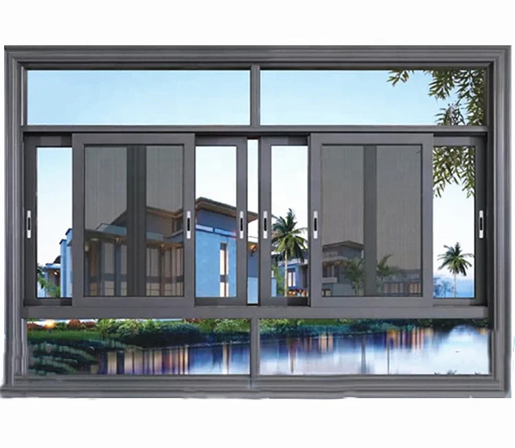 modern design aluminum clad wood window top sliding window From China Factory