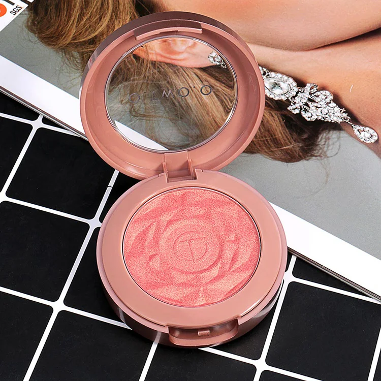 Best Sale Cosmetics Powders High Pigment 6 Colors Face Blusher Powder