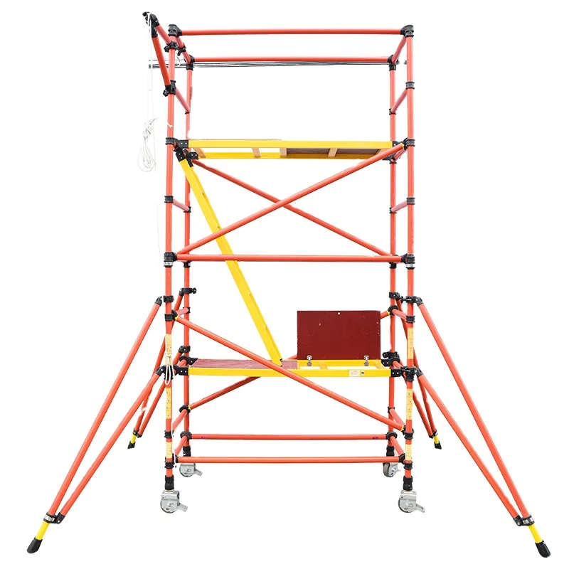 Non-conductive mobile fiberglass GRP/FRP scaffolding New Scaffold Manufacturer