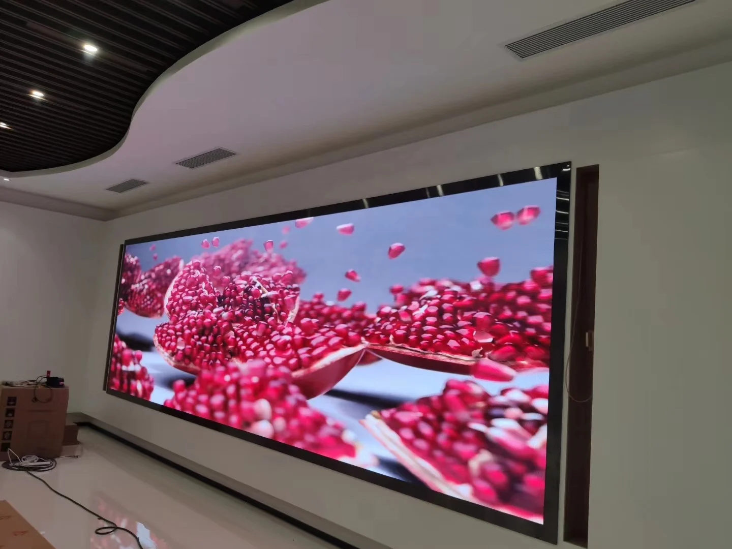 P1. 86 черный светодиодный 640x480 мм видео настенный полноцветный дисплей для помещений экран высокой четкости Pantalla led