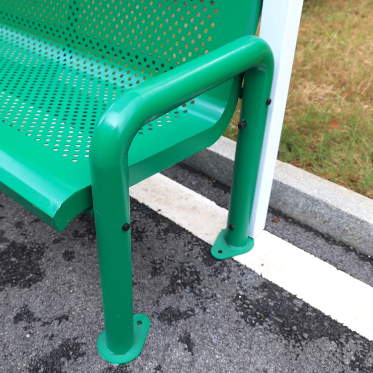 Wholesale Outdoor Aluminium Players Bleachers Rest Benches Seat Chairs Set Awning Multistyled Tennis Court Gymnasium Park Use