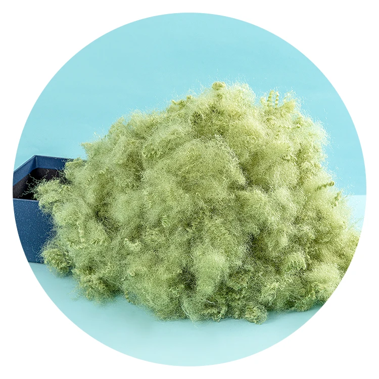 Полиэфирное волокно 7d HSC переработанное