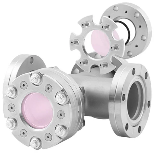 CF Quartz Viewport High Quality Viewport with Sight Glass Window Lab Chamber cf Flange Viewport