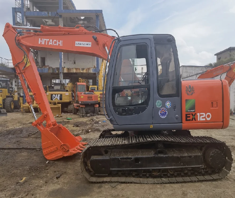 Second hand Hitachi EX120-5 excavator used hydraulic excavator HITACHI EX120-5 Multifunction used in good condition