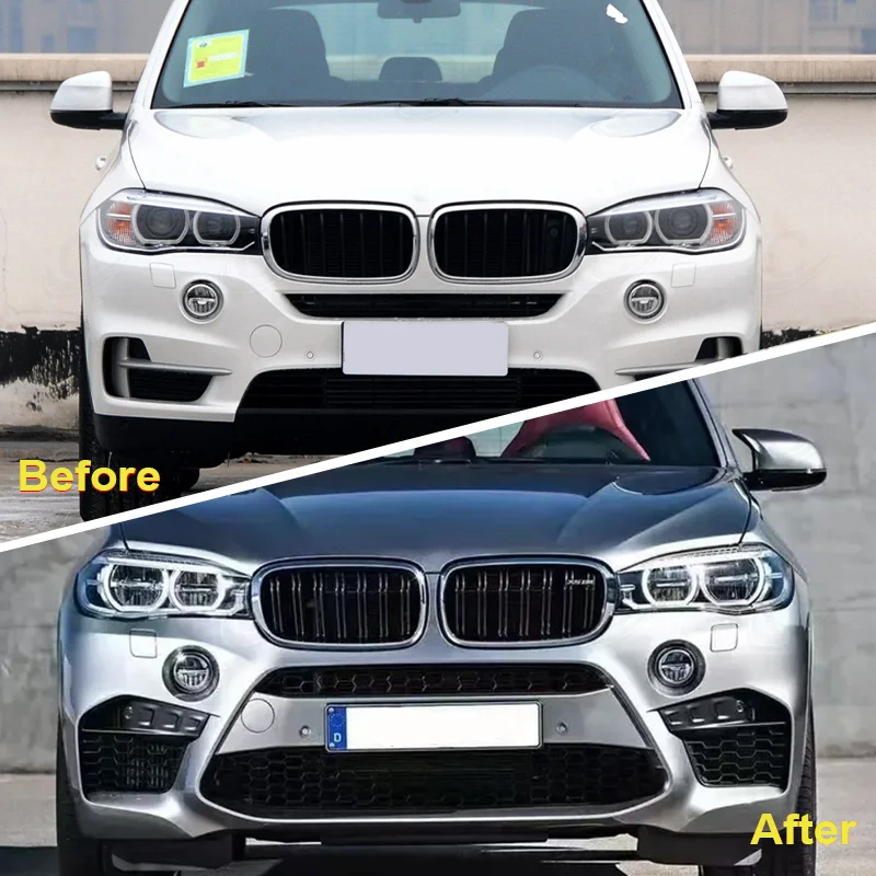 X5 F15 Gloss Black Car Parts Front Grill For Bmw X5m F85 Front Bumper Racing Kidney Grill