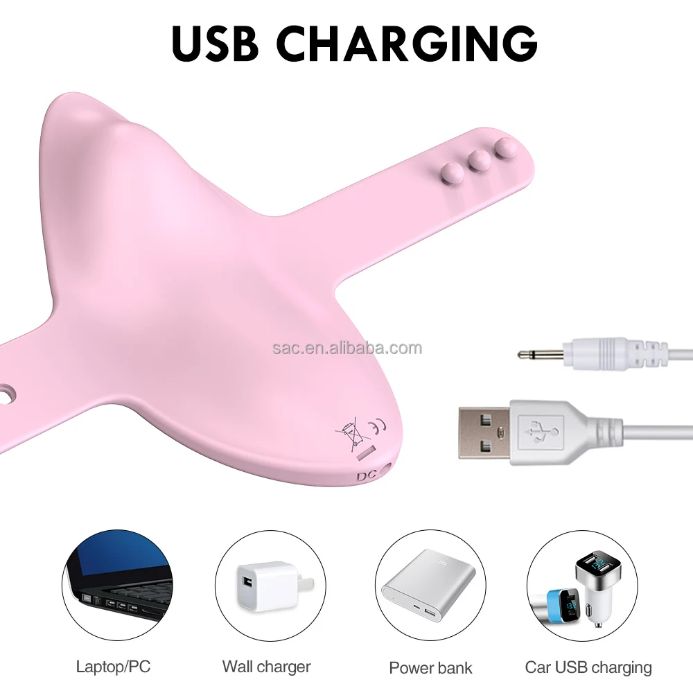 SacKnove Smart Long Distance Mobile Phone Control Wearable Vibrating Panties Dildo G Spot Panty Sex Toy App Vibrator For Women