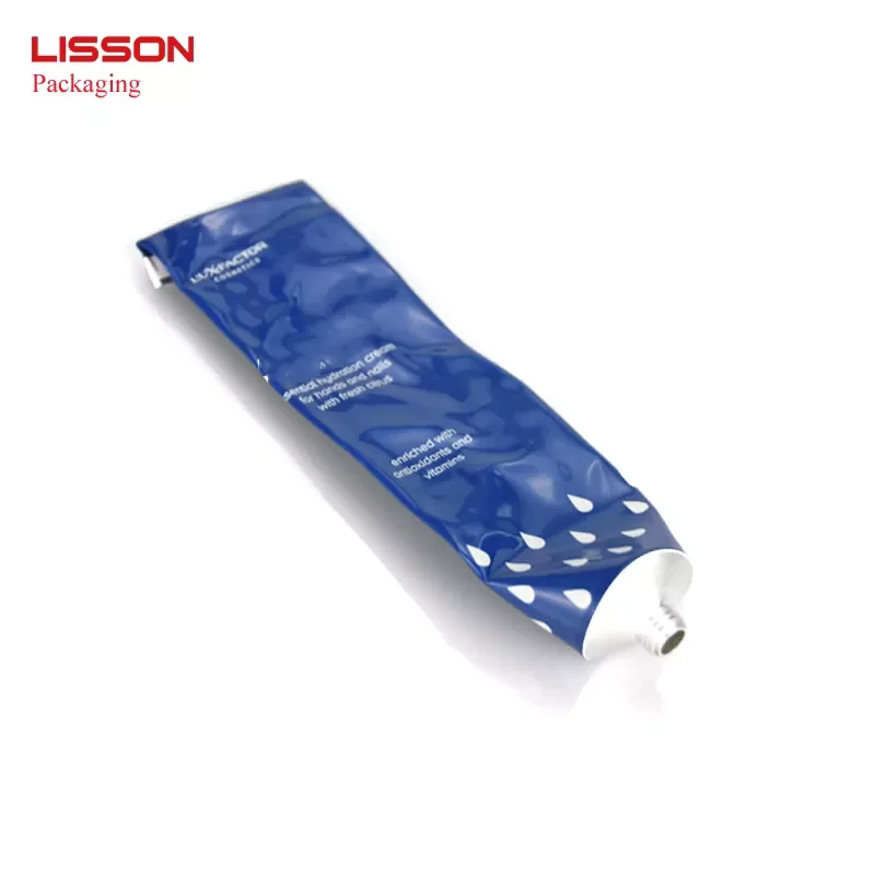 Empty Aluminum Paint Tube Packaging Pure Aluminum Tubes Cosmetic Soft Collapsible Aluminum Plastic Laminated Tube