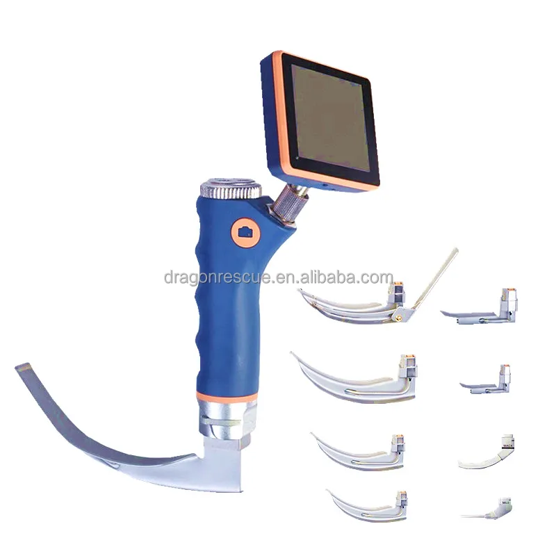 Chinese Cheap Besdata Video Laryngoscope Reusable Portable Video Laryngoscope  For Emergency