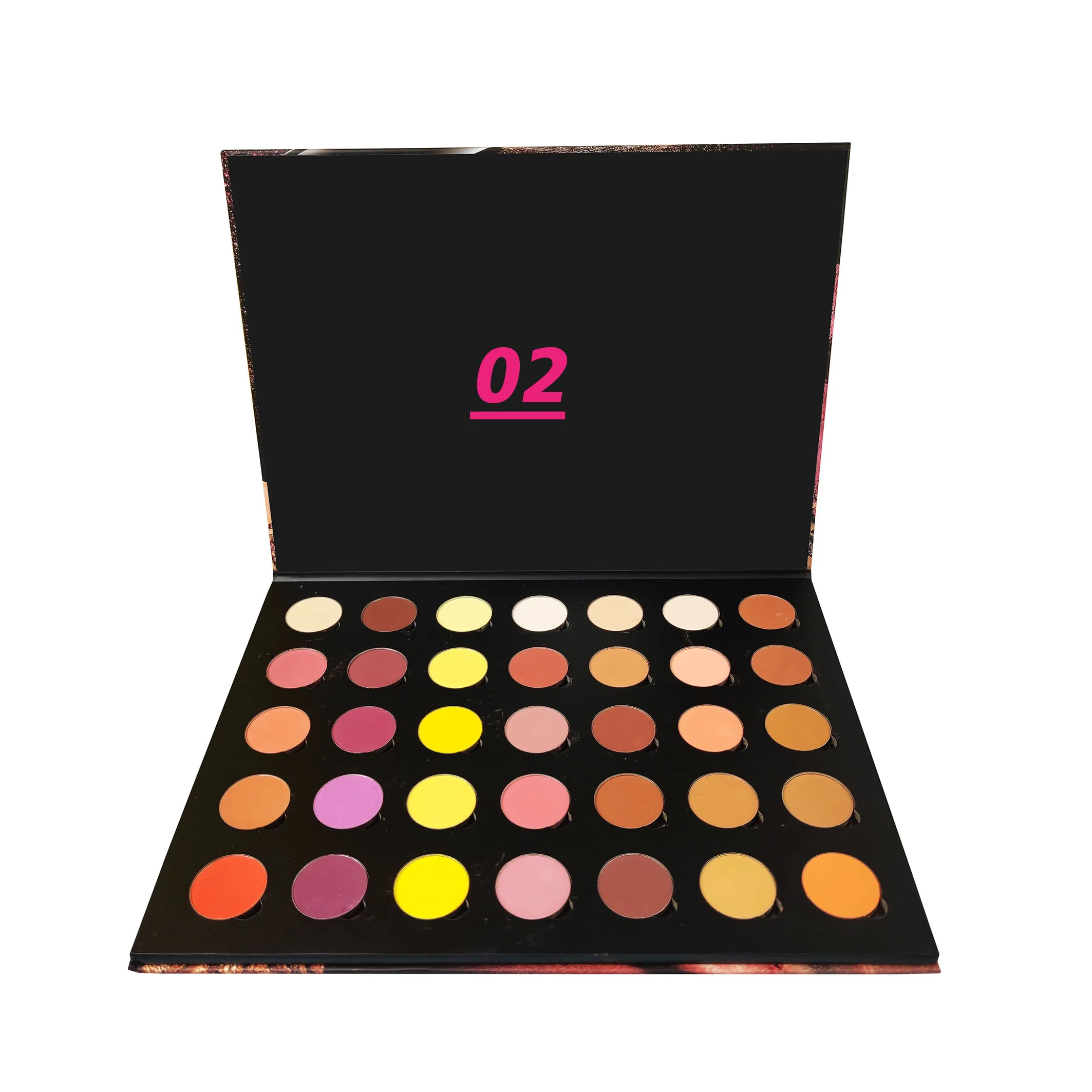 Wholesale Color Cosmetics Private Label Matte Makeup Cosmetic Pigment Eye Shadow 35 Color Eyeshadow Palette