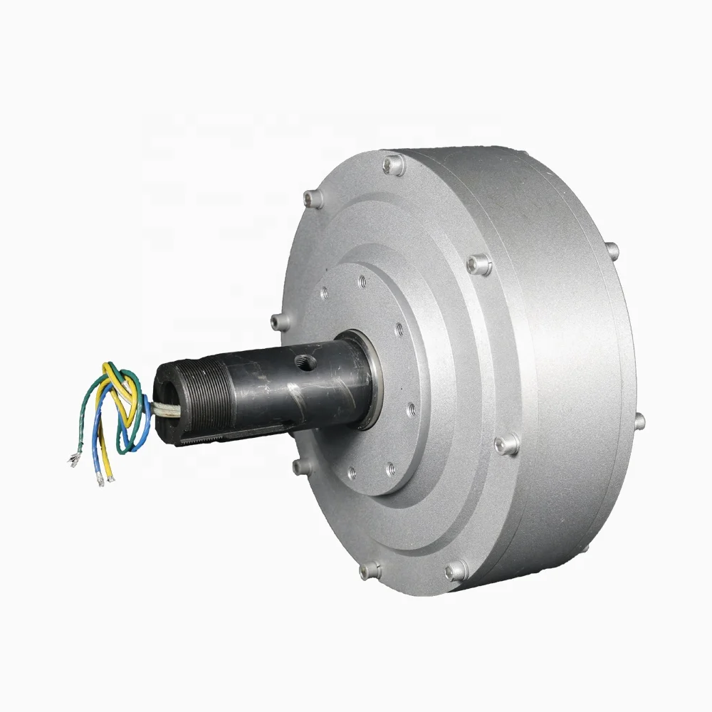 China manufacturer 3KW 100RPM 96v 220V 380V 50hz 60hz vertical coreless maglev alternator energy generator