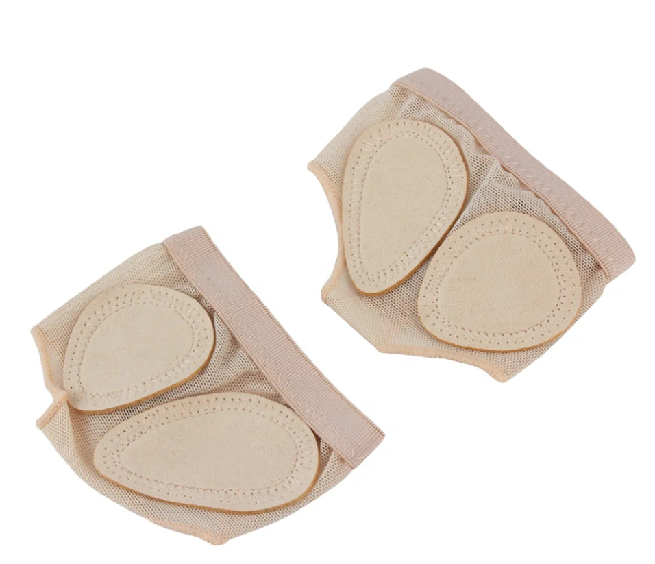 Wholesale Women Girls Cheap  Forefoot pad  Lyrical Half Shoe for Foot Thong for Dance