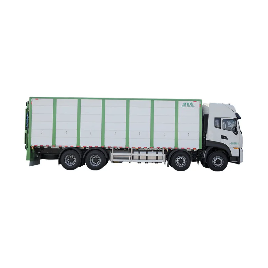4 Floor 465 Horsepower Aluminum 9.6m 8x4 Dongfeng Animal Truck Livestock Pig Transport Truck