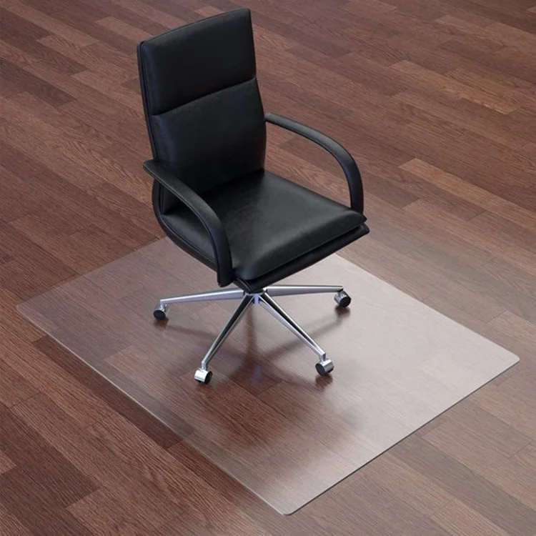 High Quality Clear Transparent PVC Chair Mat Office Computer Desk Chair Mat for flooring protection