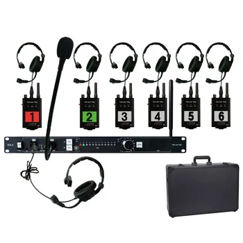 Quality Assurance High Quality Professional Accurate 10-Channel Wireless Multi Intercom for Camera Company and Director