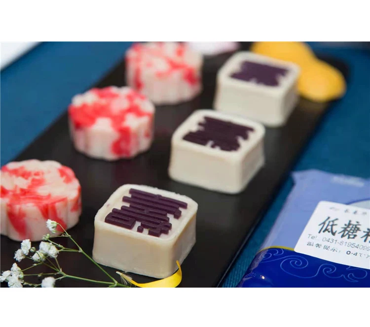 Source Manufacturers Five-ken Red Bean Paste Lotus Paste Egg Yolk Mooncake
